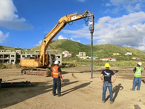 DIP Foundations For Koi Hotel St. Kitts